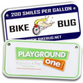 Custom Embossed Bicycle License Plate (3"x6")
